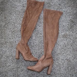 Steve Madden OTK Boots- Camel